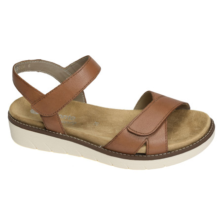 D2049 Camel, Sandales plates Remonte