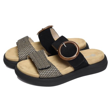 D2N51 Noir, Mules Remonte