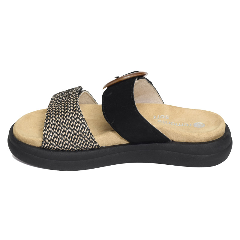 D2N51 Noir, Mules Remonte