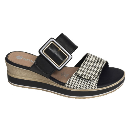 D6463 Noir, Mules Remonte