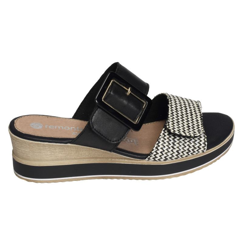 D6463 Noir, Mules Remonte