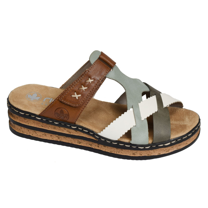 62989 Multicolore, Mules Rieker