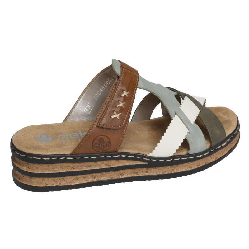 62989 Multicolore, Mules Rieker