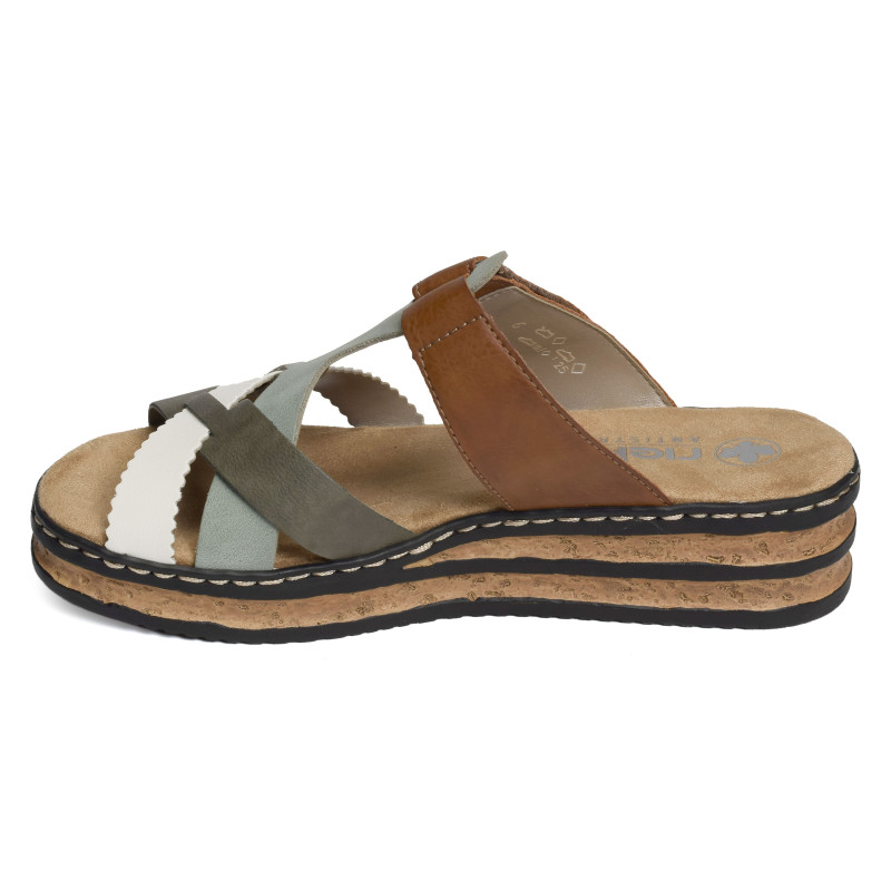 62989 Multicolore, Mules Rieker