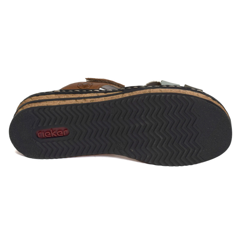 62989 Multicolore, Mules Rieker