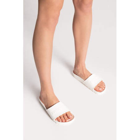 BARBADOS Blanc, Claquettes Birkenstock