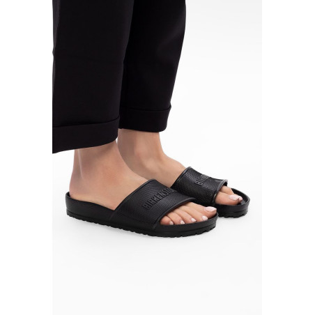 BARBADOS Noir, Claquettes Birkenstock