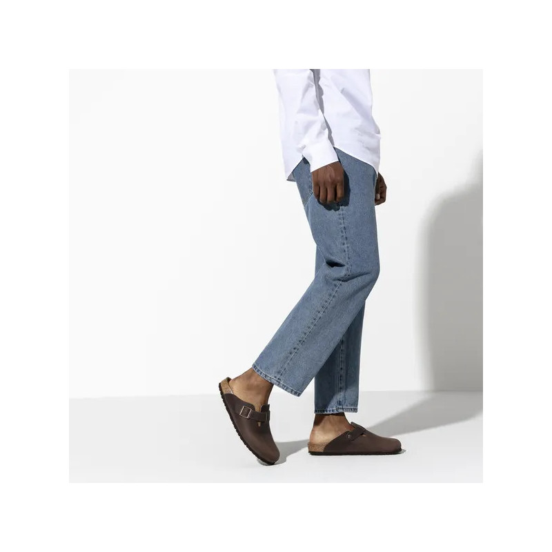 BOSTON Marron, Sabots Birkenstock