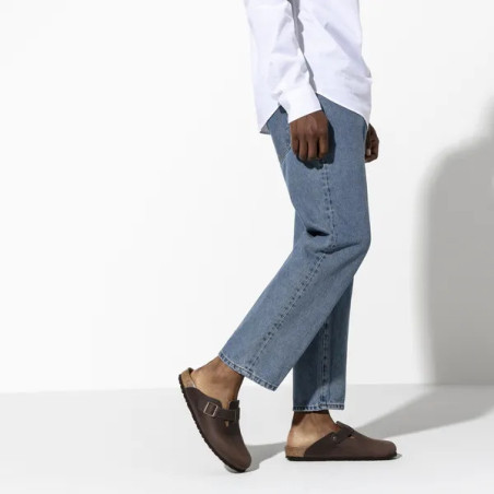 BOSTON Marron, Sabots Birkenstock
