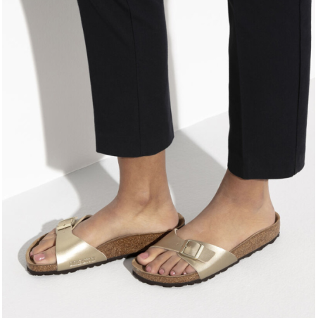 MADRID W Gold, Mules Birkenstock