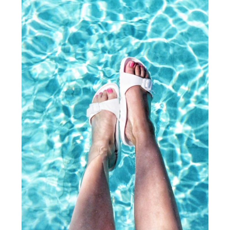 MADRID EVA Blanc, Claquettes Birkenstock