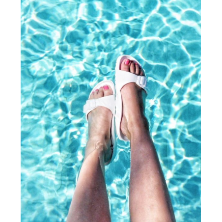 MADRID EVA Blanc, Claquettes Birkenstock