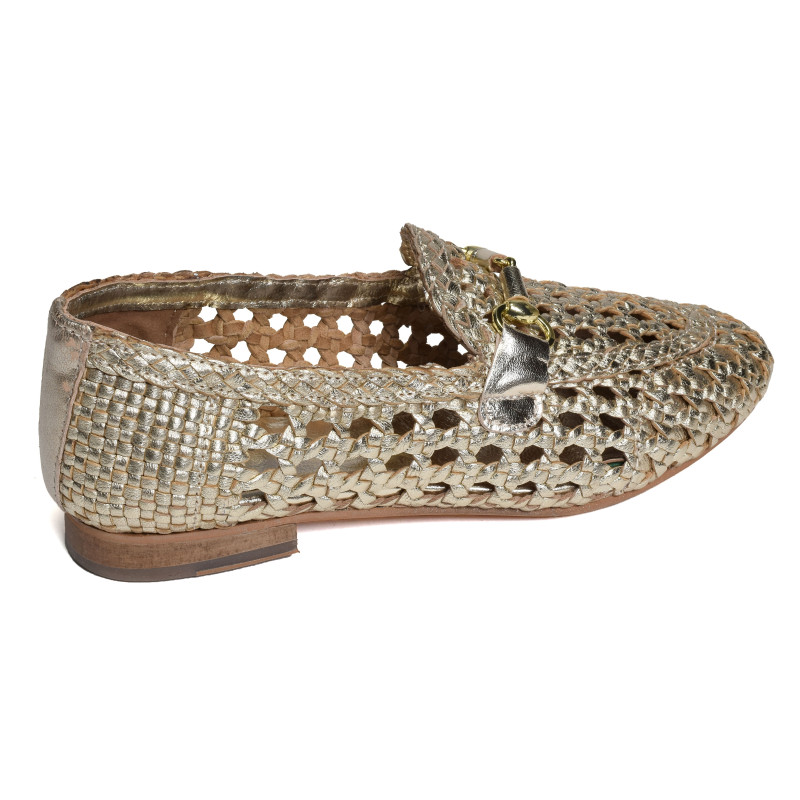 LAZER Platine, Mocassins Coco & Abricot