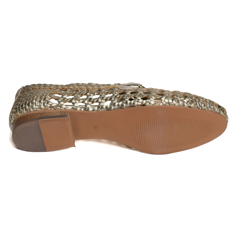 LAZER Platine, Mocassins Coco & Abricot