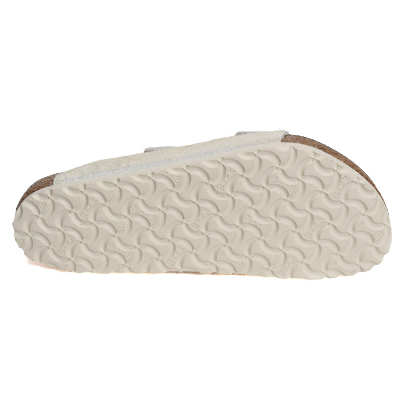 ARIZONA SFB CUIR Blanc, Mules Birkenstock