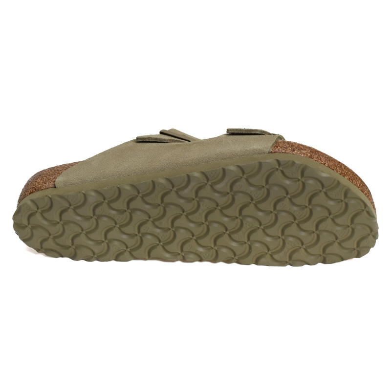 ARIZONA SFB CUIR Kaki Beige, Mules Birkenstock