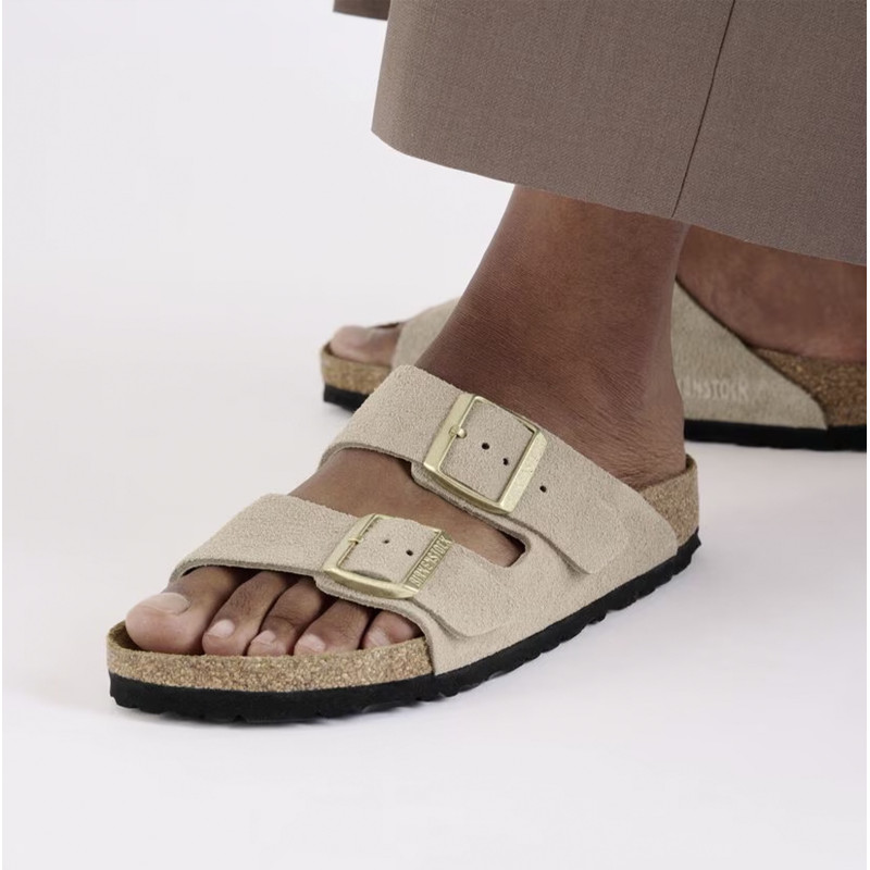 ARIZONA SUEDE W Sand, Mules Birkenstock
