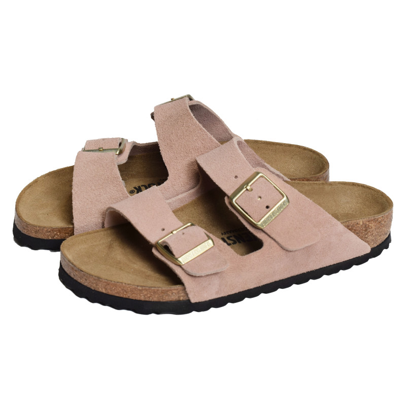 ARIZONA SUEDE W Rose Clair, Mules Birkenstock
