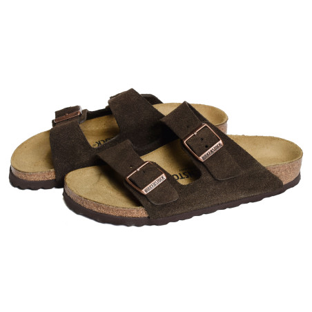 ARIZONA SUEDE W Moka, Mules Birkenstock