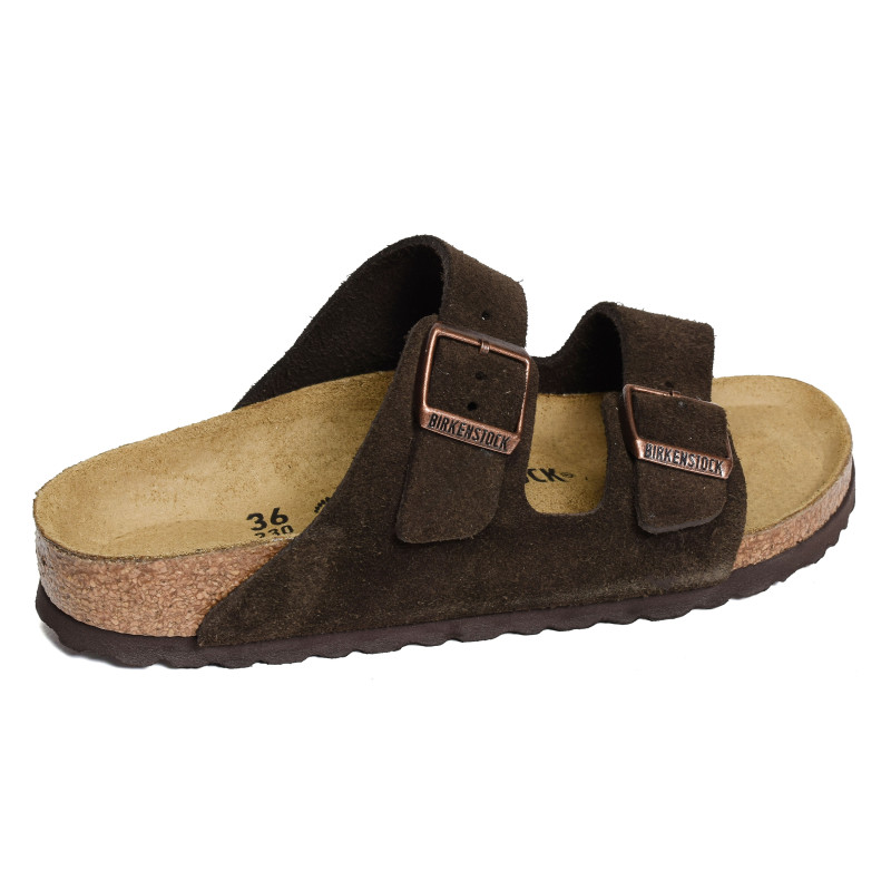 ARIZONA SUEDE W Moka, Mules Birkenstock