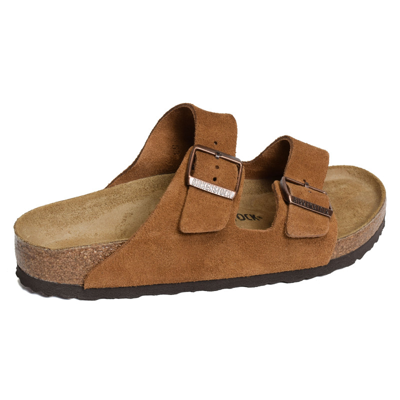 ARIZONA SUEDE Camel, Mules Birkenstock
