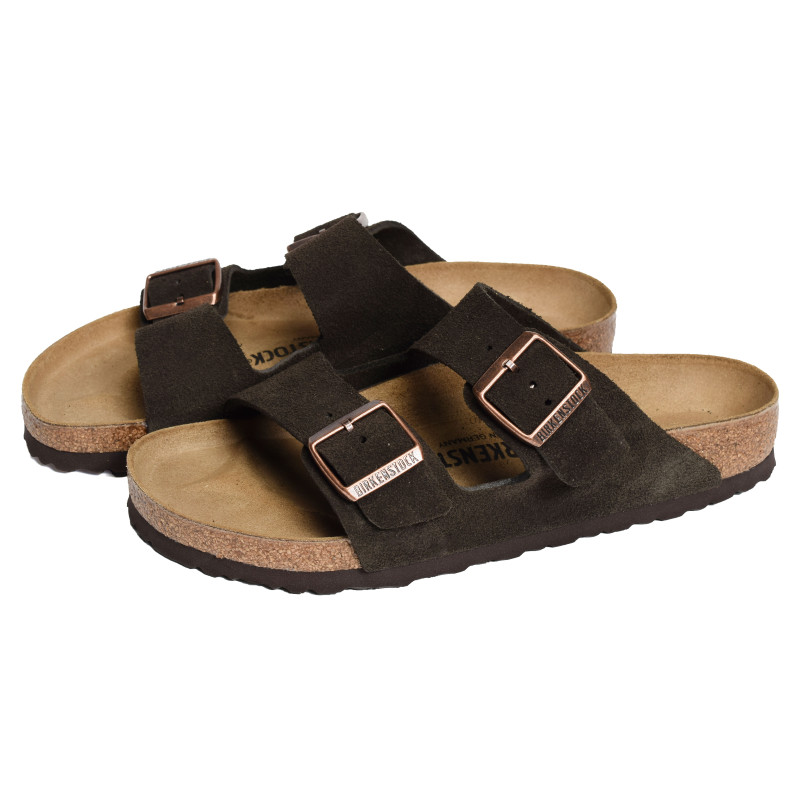 ARIZONA SUEDE Moka, Mules Birkenstock