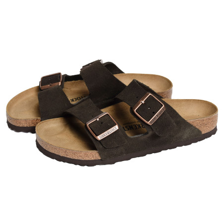 ARIZONA SUEDE Moka, Mules Birkenstock