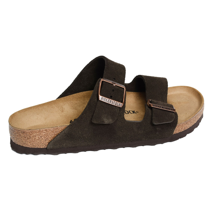 ARIZONA SUEDE Moka, Mules Birkenstock
