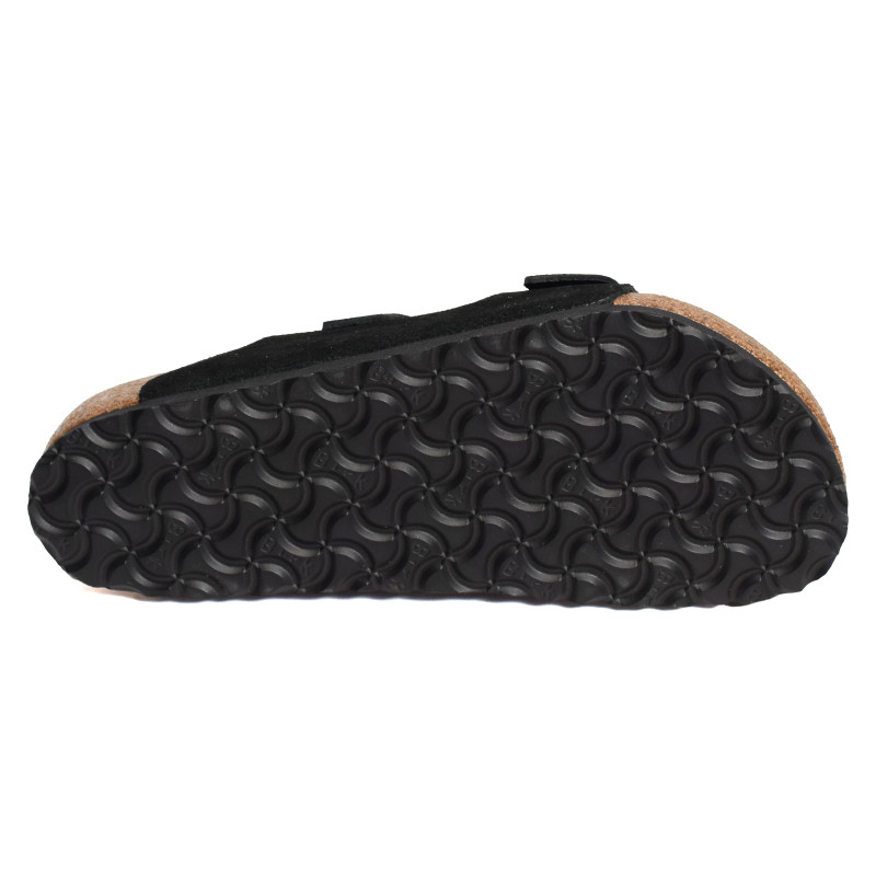 ARIZONA SUEDE Noir, Mules Birkenstock