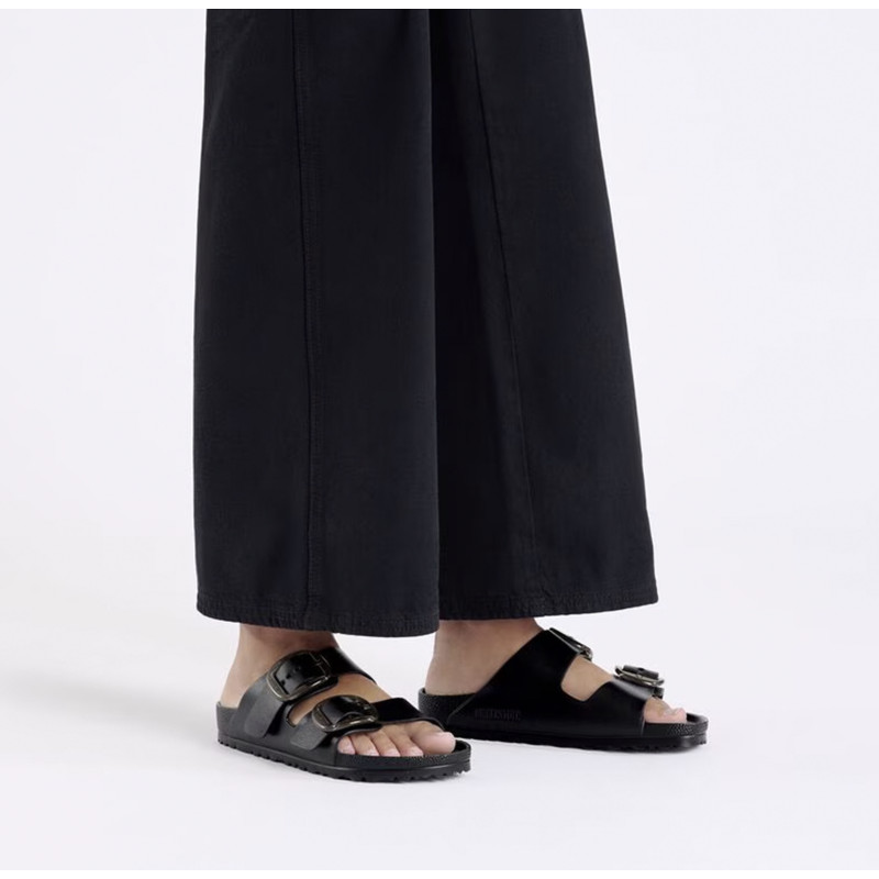 ARIZONA BIG BUCKLE EVA Noir, Claquettes Birkenstock