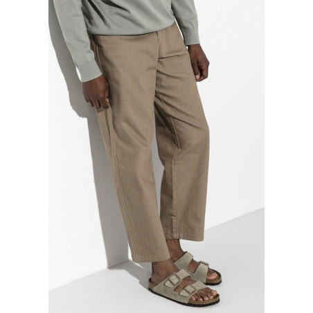 ARIZONA SUEDE Taupe, Mules Birkenstock