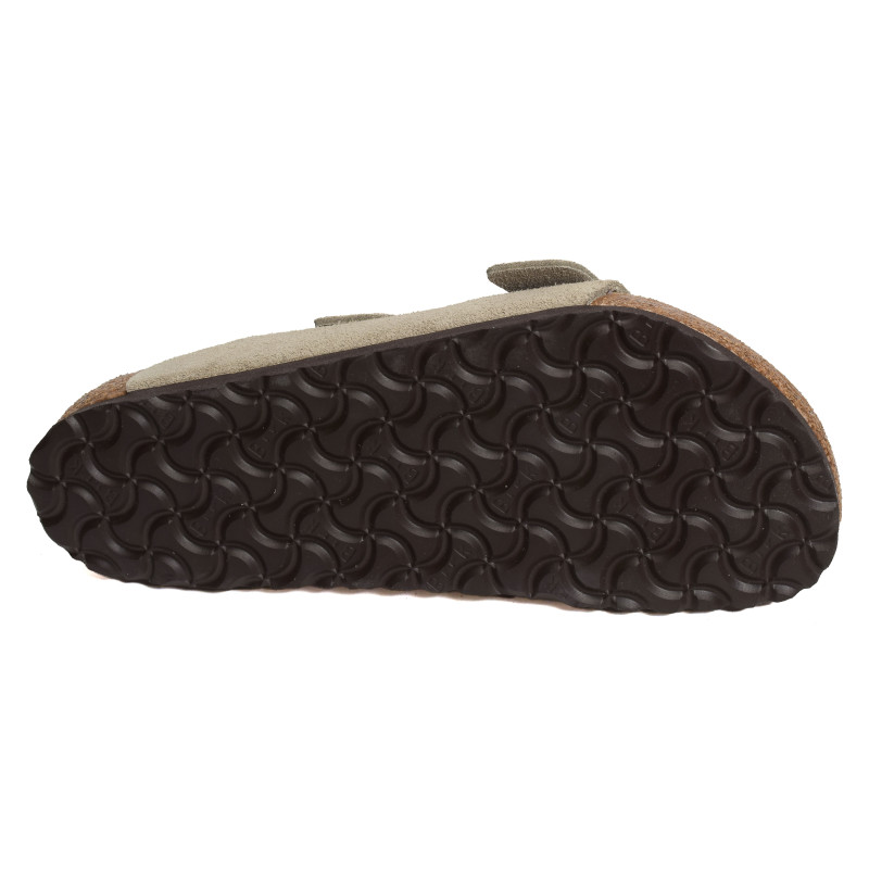 ARIZONA SUEDE Taupe, Mules Birkenstock