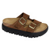  ARIZONA PLATFORM SUEDE Tan