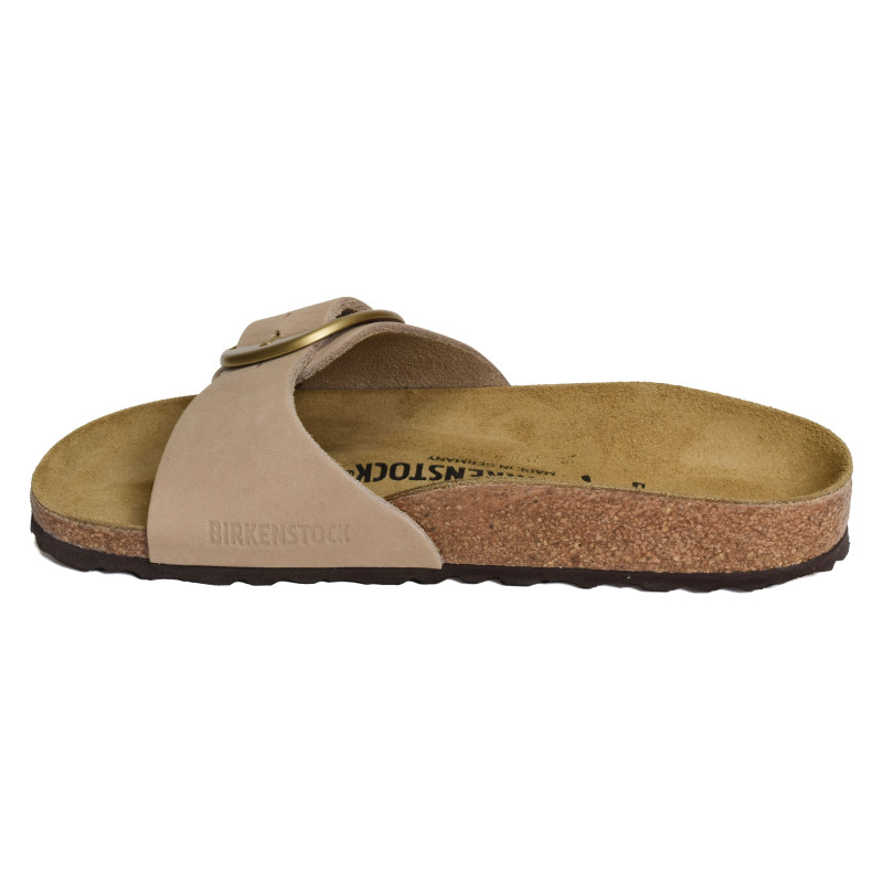 MADRID BIG BUCKULE LENB Sand, Mules Birkenstock