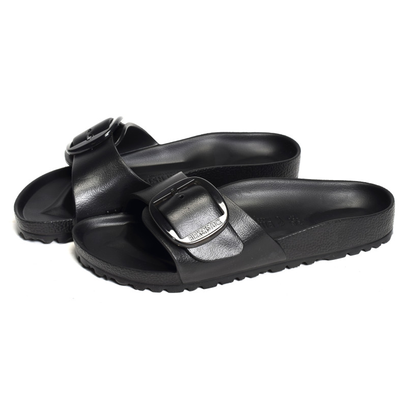 MADRID BIG BUCKLE EVA Noir, Claquettes Birkenstock
