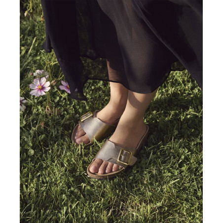 CATALINA CUSHION BUCKLE Bronze, Mules Birkenstock