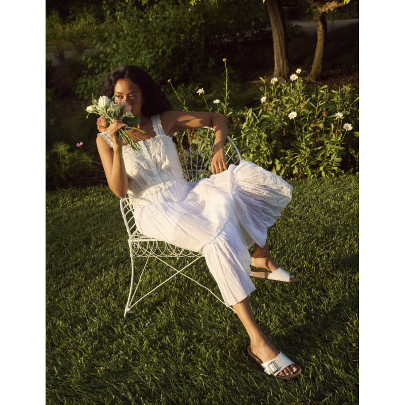 CATALINA CUSHION BUCKLE Ecru, Mules Birkenstock