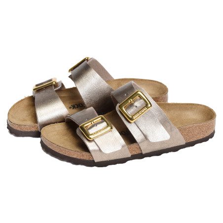 SYDNEY CUSHION BUCKLE Bronze, Mules Birkenstock