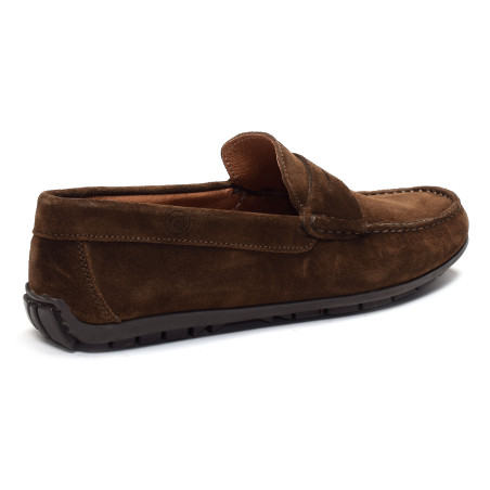 MARTIN Chocolat, Mocassins Atelier Tropézien
