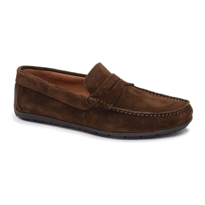 MARTIN Chocolat, Mocassins Atelier Tropézien