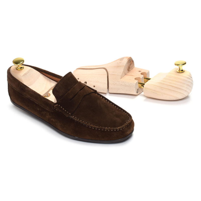 MARTIN Chocolat, Mocassins Atelier Tropézien