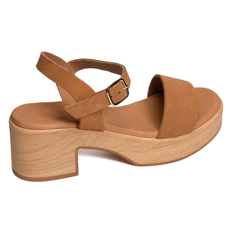 6955 Camel, Nu-Pieds à talon Kaola