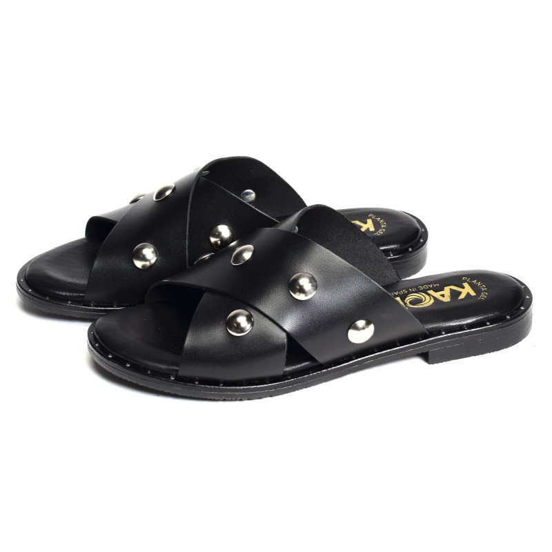 789 Noir, Mules Kaola