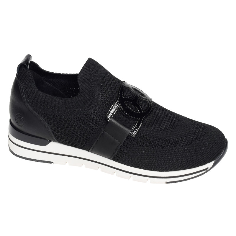 R6713 Noir, Slip-On Remonte