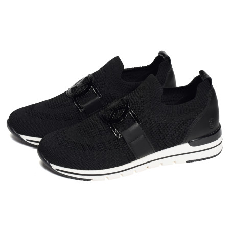 R6713 Noir, Slip-On Remonte