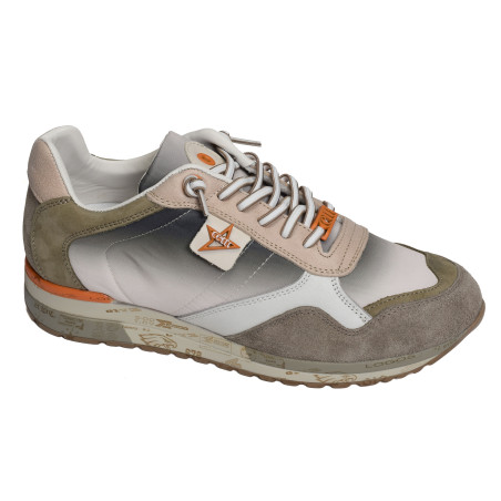 C848 XL Taupe Vert, Baskets running Cetti