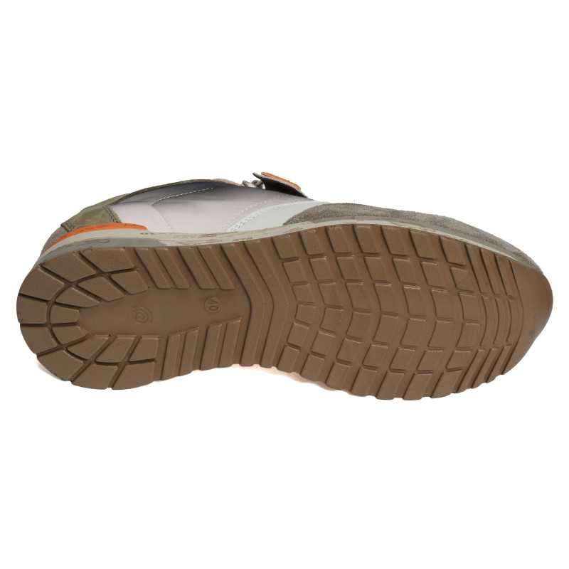 C848 XL Taupe Vert, Baskets running Cetti