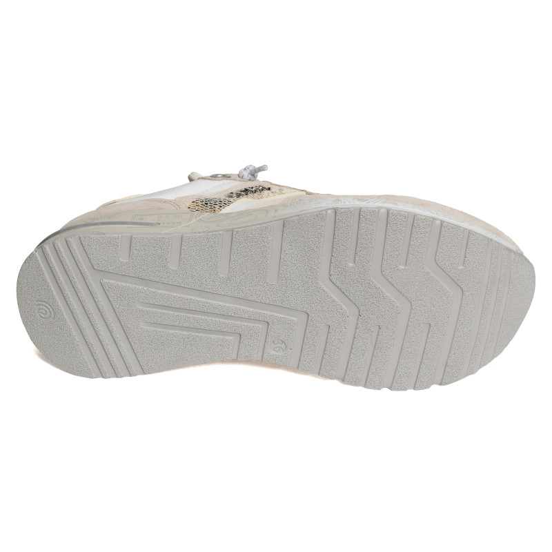 C1274 W Beige Blanc, Sneakers basses Cetti