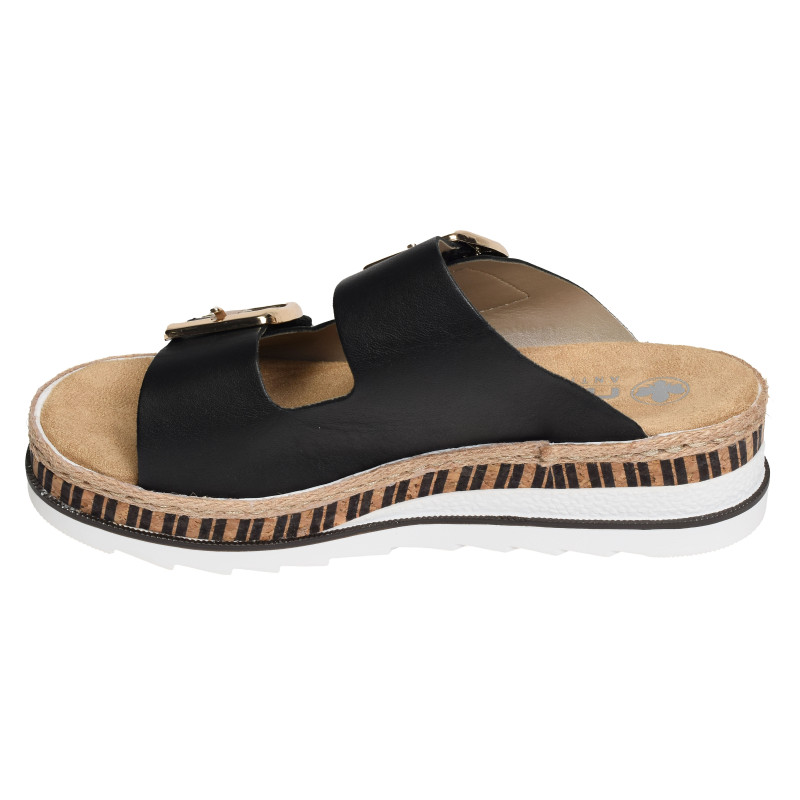V7955 Noir, Mules Rieker