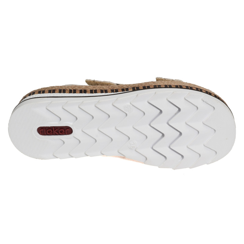 V7955 Beige, Mules Rieker